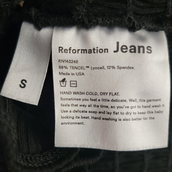 Reformation Jeans Leonore Top Size Small - Picture 5 of 5
